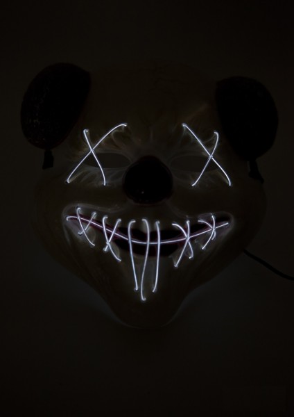 Маска Сладкоежка с белой подсветкой Маска Сладкоежка с белой подсветкой