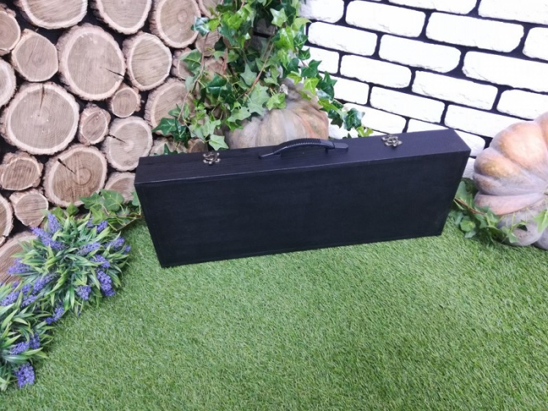 Подарочный набор для шашлыка LUX BLACK Подарочный набор для шашлыка LUX BLACK