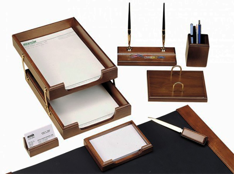 Настольный набор Bestar на 8 предметов цевт орех 8259XDX Настольный набор Bestar на 8 предметов цевт орех 8259XDX