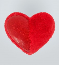 Подушка-сердце со вставкой  голограмма  30 см