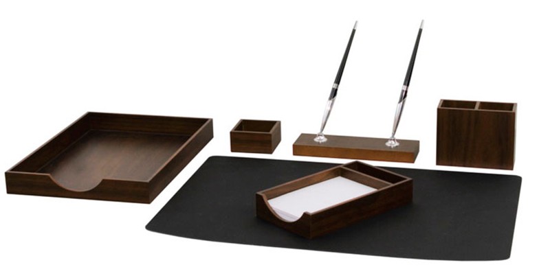 Набор настольный Bestar на 6 предметов цвет орех 6144FDX Набор настольный Bestar на 6 предметов цвет орех 6144FDX