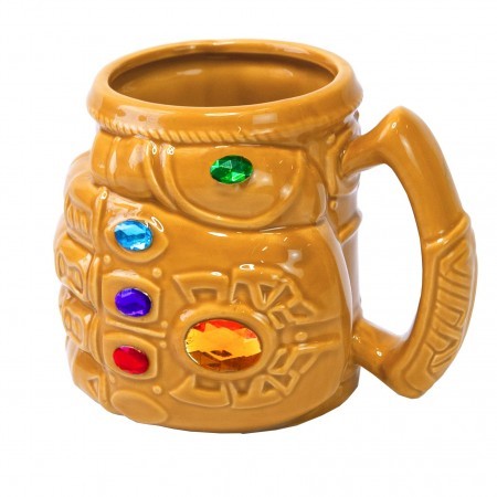 Кружка фигурная Перчатка Таноса с камнями бесконечности, 59791 купить в ...