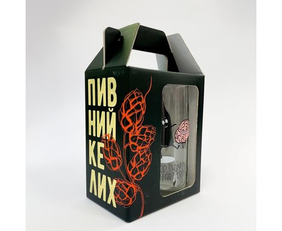 Пивной бокал Stop thinking Пивной бокал Stop thinking