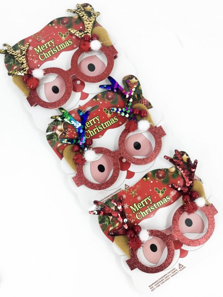 Карнавальные очки Олень Карнавальные очки Олень