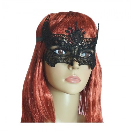Кружевная маска дьяволица Кружевная маска дьяволица