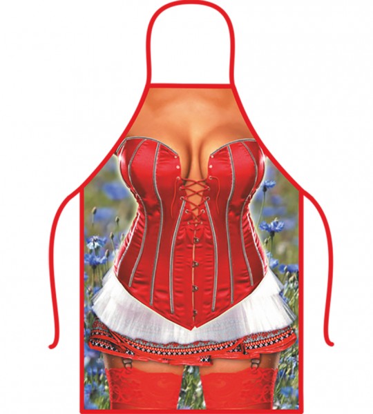Фартук сексуальная красавица в корсете Фартук сексуальная красавица в корсете