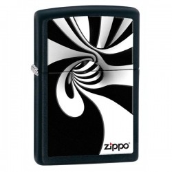  Zippo 28297 Spiral Black/White 