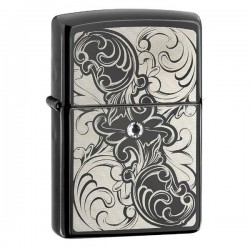 ����������� Zippo 28324 GUNSTOCK FILIGREE EBONY