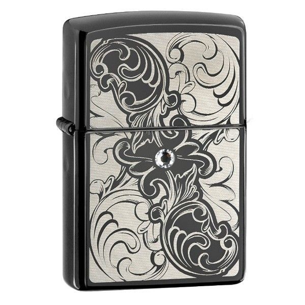 Запальничка Zippo 28324 GUNSTOCK FILIGREE EBONY Запальничка Zippo 28324 GUNSTOCK FILIGREE EBONY