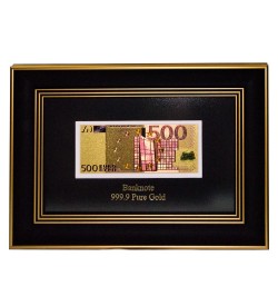 Подарочная Панно  Банкнота 500 EUR (евро) Евросоюз