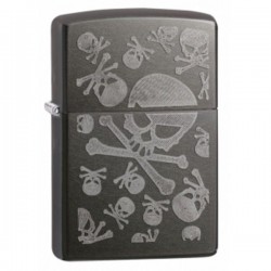 ����������� Zippo 28685 Iced Skulls
