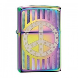 �����������  Zippo 29435 Rivet Peace Sign