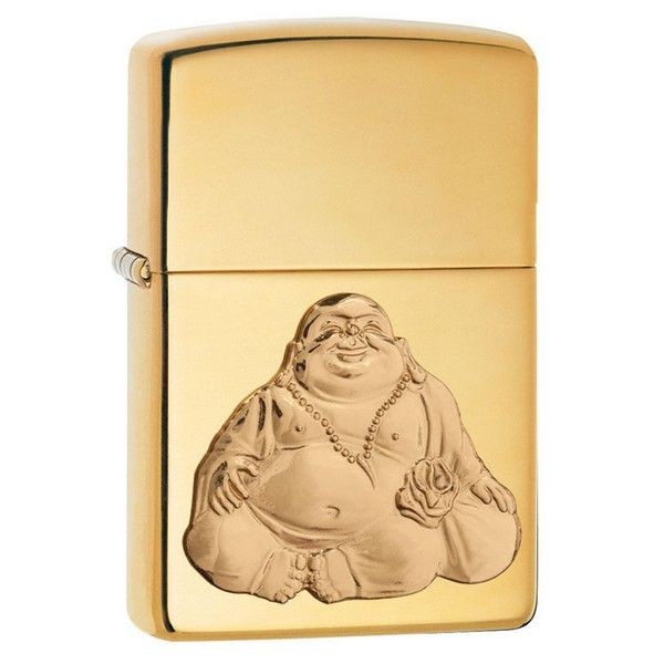 Запальничка Zippo 29626 Laughing Buddah Emblem Запальничка Zippo 29626 Laughing Buddah Emblem