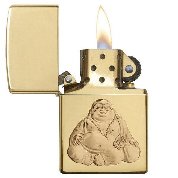 Запальничка Zippo 29626 Laughing Buddah Emblem Запальничка Zippo 29626 Laughing Buddah Emblem