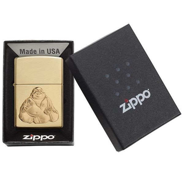 Запальничка Zippo 29626 Laughing Buddah Emblem Запальничка Zippo 29626 Laughing Buddah Emblem