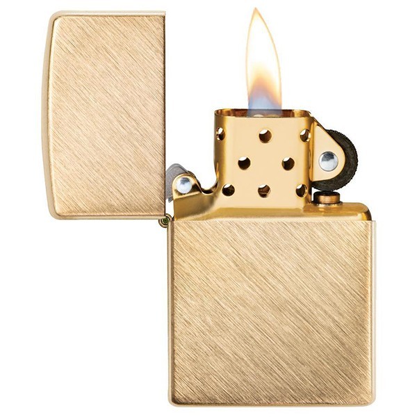 Зажигалка Zippo 29830 Herringbone Sweep Brass Зажигалка Zippo 29830 Herringbone Sweep Brass