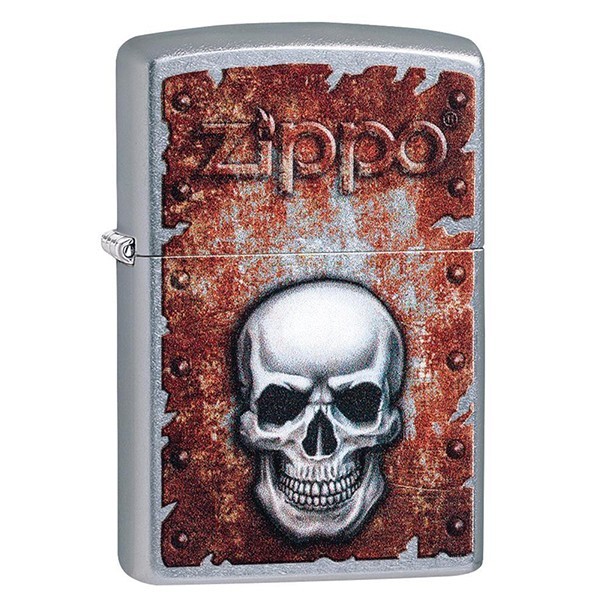 Запальничка Zippo Rusted Skull Design 29870 Запальничка Zippo Rusted Skull Design 29870