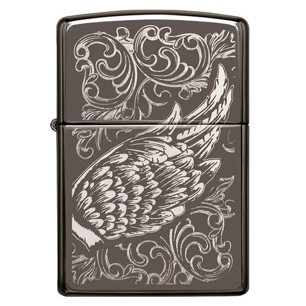 Запальничка Zippo Filigree Flame and Wing Design 29881 Запальничка Zippo Filigree Flame and Wing Design 29881