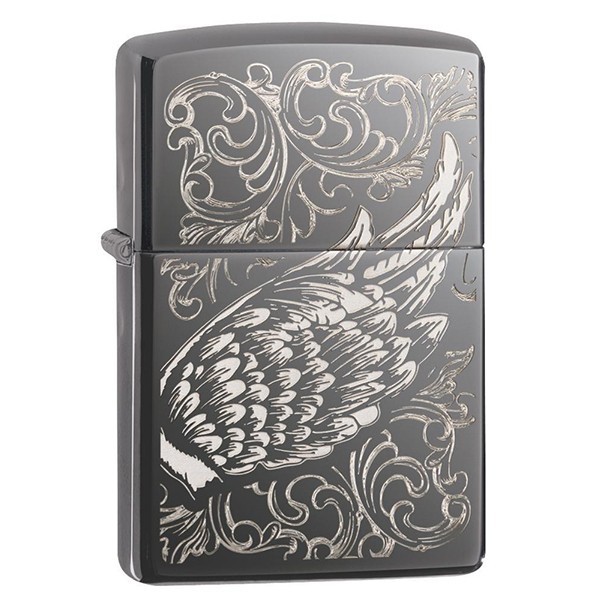 Запальничка Zippo Filigree Flame and Wing Design 29881 Запальничка Zippo Filigree Flame and Wing Design 29881