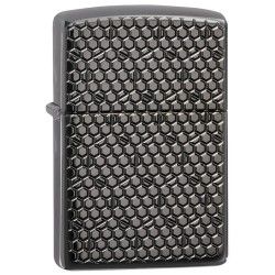 ����������� Zippo Armor Black Ice Hexagon Design 49021