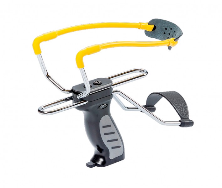 Рогатка з упором, прицілом та магазином для кульок . Рогатка з упором, прицілом та магазином для кульок .