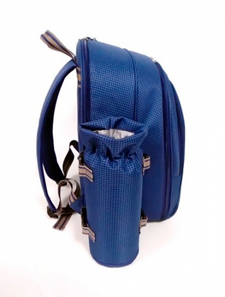 Набір для пікніка TE-412 синій з килимком Набір для пікніка TE-412 синій з килимком