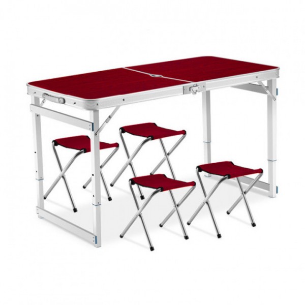 Стіл складаний посилений Melmil LF Brown Стіл складаний посилений Melmil LF Brown