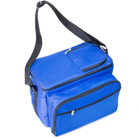 Сумка для пикника Кемпинг на 4 персоны, синяя Сумка для пикника Кемпинг на 4 персоны, синяя
