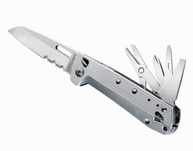 нож-мультитул LEATHERMAN FREE K4X SILVER нож-мультитул LEATHERMAN FREE K4X SILVER
