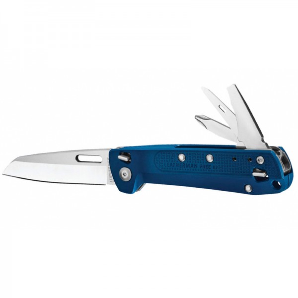 нож-мультитул LEATHERMAN FREE K2 NAVY нож-мультитул LEATHERMAN FREE K2 NAVY