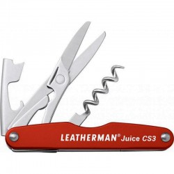   LEATHERMAN JUICE CS3- CINNABAR ORANGE