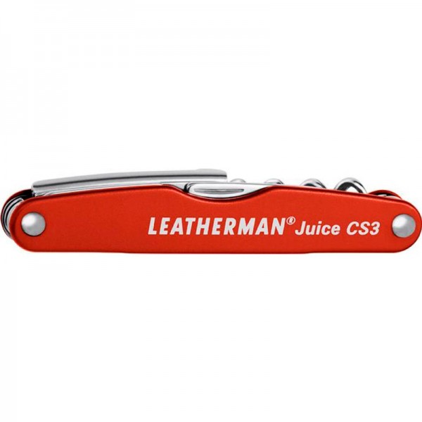 мультитул LEATHERMAN JUICE CS3- CINNABAR ORANGE мультитул LEATHERMAN JUICE CS3- CINNABAR ORANGE