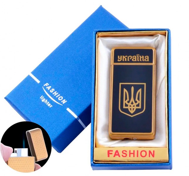 Зажигалка с гербом Украина острое пламя Зажигалка с гербом Украина острое пламя
