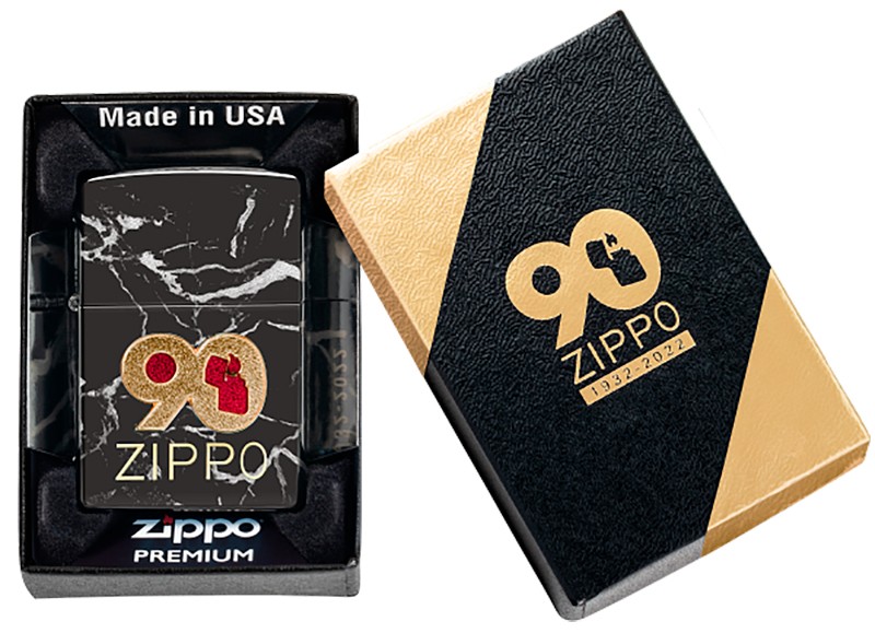 Запальничка Zippo 49864 90th Anniversary Special Commemorative Packaging Запальничка Zippo 49864 90th Anniversary Special Commemorative Packaging