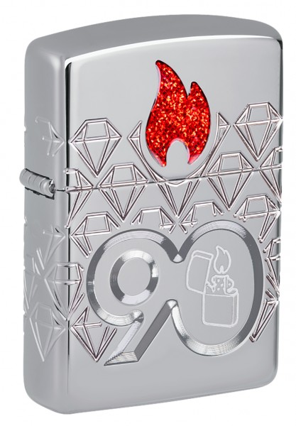 Запальничка Zippo 49865 Armor™ 90th Anniversary Collectible Limited Запальничка Zippo 49865 Armor™ 90th Anniversary Collectible Limited
