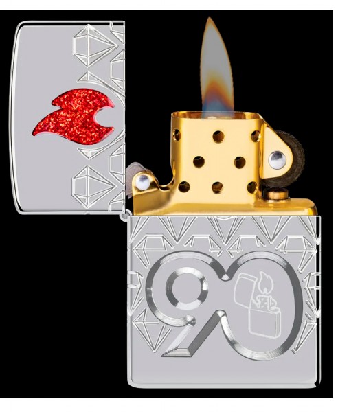 Запальничка Zippo 49865 Armor™ 90th Anniversary Collectible Limited Запальничка Zippo 49865 Armor™ 90th Anniversary Collectible Limited
