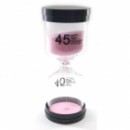 Часы песочные 45 мин розовый песок
