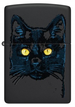 ����������� Zippo Black Cat Design 48491