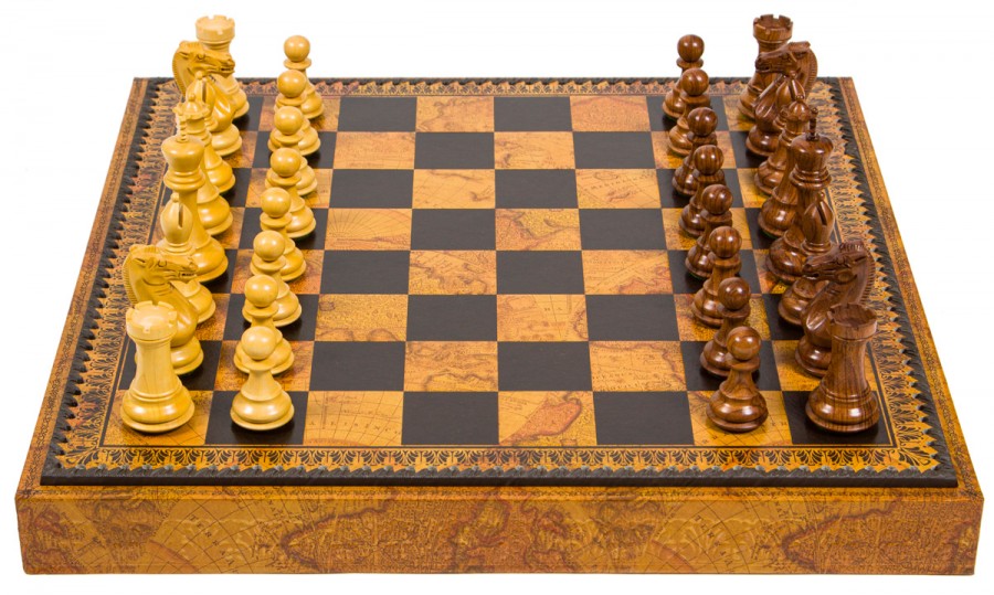 Игровой набор шахматы, шашки и нарды Italfama G1028+222MAP Игровой набор шахматы, шашки и нарды Italfama G1028+222MAP