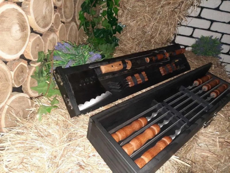 Набор из 6 шампуров MASTER Набор из 6 шампуров MASTER