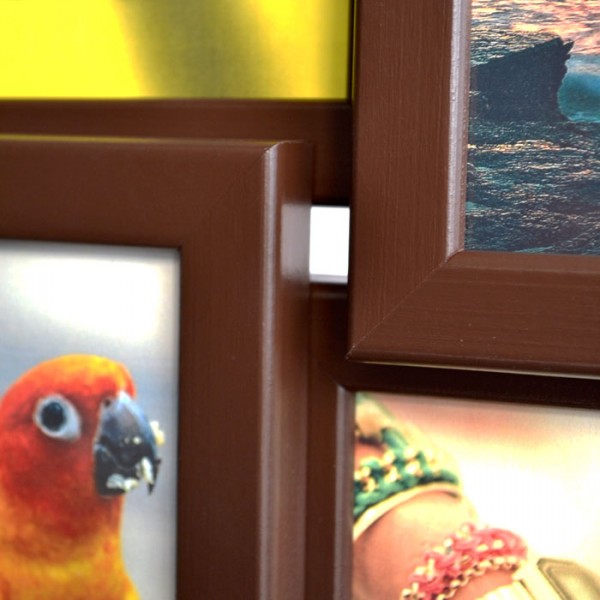 ДЕРЕВЯННАЯ МУЛЬТИРАМКА НА 8 ФОТО МЕЧТА, ШОКОЛАД (ВЕНГЕ) ДЕРЕВЯННАЯ МУЛЬТИРАМКА НА 8 ФОТО МЕЧТА, ШОКОЛАД (ВЕНГЕ)