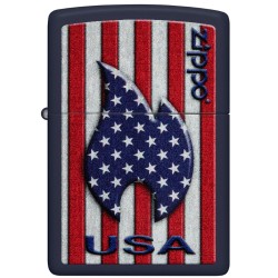 ��������� Zippo Patriotic Flame Design 48560