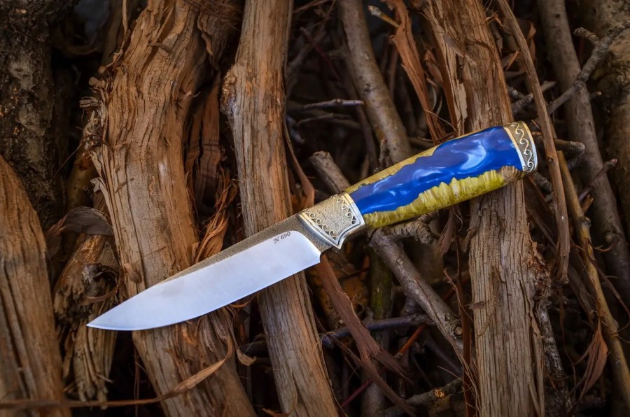 Нож ручной работы Україна понад усе Нож ручной работы Україна понад усе