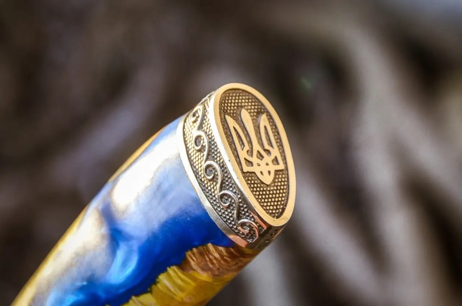 Нож ручной работы Україна понад усе Нож ручной работы Україна понад усе