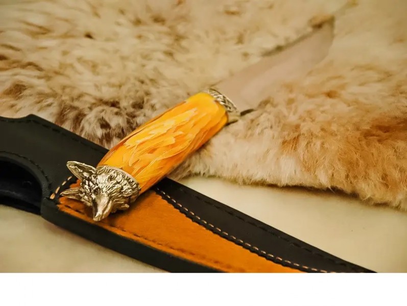 Нож ручной работы Хитрый лис Нож ручной работы Хитрый лис