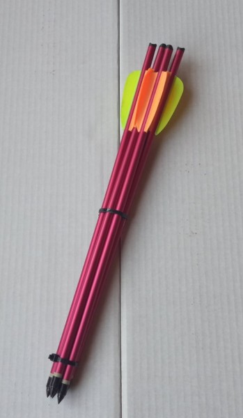 Набір стріл арбалетна алюмінієва 14" (35см) . Набір стріл арбалетна алюмінієва 14" (35см) .