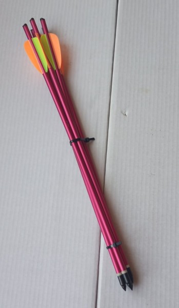 Набор стрел арбалетная алюминиевая 16"( 40,6см) Набор стрел арбалетная алюминиевая 16"( 40,6см)