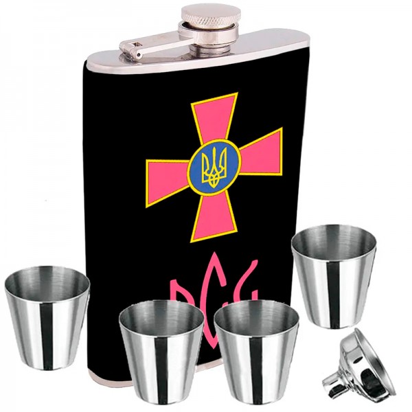 Подарунковий набір з флягою ЗСУ Подарунковий набір з флягою ЗСУ