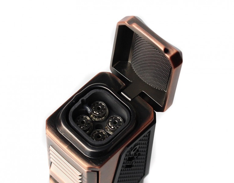 Зажигалка трубочная четыре форсунки в подарочной упаковке Зажигалка трубочная четыре форсунки в подарочной упаковке