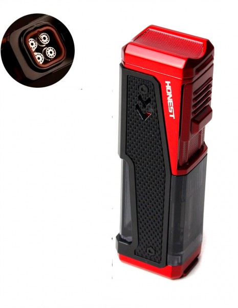 Зажигалка Honest для сигар четыре форсунки Зажигалка Honest для сигар четыре форсунки